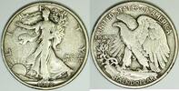 USA 1918-S Walking Liberty Half Dollar; ss 51,52 EUR  + 13,73 EUR frais d'envoi