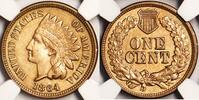 USA 1864 Copper Nickel Indian Head Cent NGC AU-55; Pleasing Example 214,71 EUR  + 51,52 EUR frais d'envoi