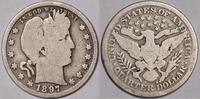 USA 1897-S Barber Quarter; Strong G  103,06 EUR  + 13,73 EUR frais d'envoi