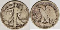 USA 1920-D Walking Liberty Half Dollar; Choice Original VG-F  77,29 EUR  + 13,73 EUR frais d'envoi