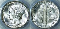 USA 1943-D Mercury Dime PCGS MS-66 FB 85,88 EUR  + 13,73 EUR frais d'envoi