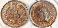 One Cent Indian Head Cent  PCGS MS-63 BN 535,89 EUR  + 53,58 EUR frais d'envoi