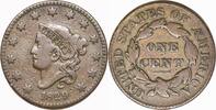 One Cent Large Cent Large Letters Coronet Head ; F; N-6 s 142,90 EUR  + 17,85 EUR frais d'envoi