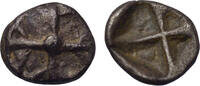 Attica, Athens AR obol c. 515-510 BC Wappenm&uuml;nzen, four-spoked wheel/qua... 500,00 EUR400,00 EUR  + 15,00 EUR frais d'envoi