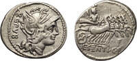 Roman Republic denarius 101 BC L. Sentius, Roma facing right, ARG PVB/ J... 280,00 EUR224,00 EUR  + 15,00 EUR frais d'envoi
