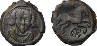 Gaul, Lexovii AE c. 100-50 BC facing bust of horned Kerunnos wearing tor... 550,00 EUR440,00 EUR  + 15,00 EUR frais d'envoi