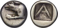 Argolis, Argos AR hemidrachm c. 320-270 BC Wolf proteome left/large alph... 125,00 EUR100,00 EUR  + 15,00 EUR frais d'envoi