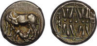 Korkyra (Corfu) AR stater c. 433-360 BC Cow suckling calf/floral pattern... 1800,00 EUR1440,00 EUR  + 25,00 EUR frais d'envoi
