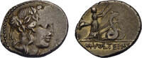 Roman Republic AR denarius 75 BC M. Volteius M.f. Bacchus/Ceres in biga ... 225,00 EUR180,00 EUR  + 15,00 EUR frais d'envoi