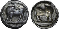 Lucania, Sybaris AR nomos c. 550-510 BC Bull standing left/incuse, ex-Lo... 10000,00 EUR  + 25,00 EUR frais d'envoi