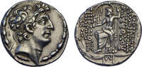 Seleucid Empire AR tetradrachm c. 109-96 BC Antiochos VIII, Antioch, ex-Karl Hollschek, Egger XLV pedigree to 1913 SUP