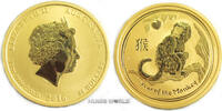 Australien 50 Dollars 2016 Jahr des Affen, 1/2 oz. Gold 9999, Originalka... 2019,00 EUR  + 32,00 EUR frais d'envoi