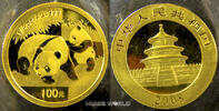 China 100 Yuan 2008 Pandamotiv, in Originalplastik, 1/4 oz. Gold 999/100... 1225,00 EUR  + 32,00 EUR frais d'envoi