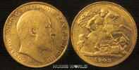 GB 1/2 Sovereign 1903 1903, Edward VII. 1901-1910, 3,96 g/917 Gold, S518... 439,95 EUR  + 23,00 EUR frais d'envoi
