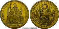 Peru 1863 Peru, 20 Soles 1863, Lima YB, 32,20 g 900/1000 Gold, KM194, wi... 3675,00 EUR  + 32,00 EUR frais d'envoi