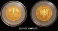 Deutschland 1 DM 2001 Deutschland, 1 Deutsche Mark, 2001, Erinnerung an ... 1813,00 EUR  + 32,00 EUR frais d'envoi