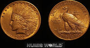 USA 10 Dollars 1911 USA, 10 Dollars, 1911, Philadelphia, Indianerkopf, 1... 2896,00 EUR  + 32,00 EUR frais d'envoi