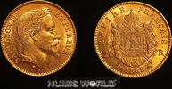 Frankreich 20 Francs 1869 Frankreich, 20 Francs, 1869, Mz. BB, Napoleon ... 912,90 EUR  + 23,00 EUR frais d'envoi