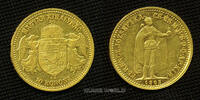 Ungarn 10 Korona 1905 Mzz. KB, Franz Joseph I. 1848-1916, steh. Herrsche... 485,10 EUR  + 23,00 EUR frais d'envoi