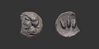 MAURÉTANIE - IOL-CAESAREA Quart de Shekel (PEDIGREE 1922 - RARE) -