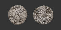    PROVENCE - RAYMOND VI & VII Denarius ss