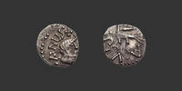 MÉROVINGIENS - POITIERS Denier -