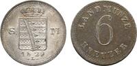 Sachsen-Meiningen 6 Kreuzer Bernhard Erich Freund 1803-1866 -