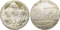 Brandenburg-Preußen Versilberte Messingmedaille Friedrich Wilhelm III. 1797-1840 -