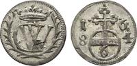 Schwarzburg-Sondershausen 6 Pfennig Christian Wilhelm I. 1666-1721 -