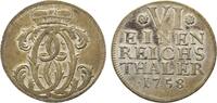 Württemberg 1/6 Taler Karl Eugen 1744-1793 -