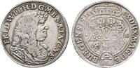 Brandenburg-Preußen 2/3 Taler Friedrich Wilhelm 1640-1688 -
