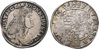 Sayn-Wittgenstein-Hohenstein 2/3 Taler Gustav 1657-1701 -