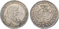 Sachsen-Albertinische Linie 2/3 Taler Johann Georg II. 1656-1680 -