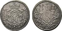 Würzburg, Bistum 6 Kreuzer Christoph Franz von Hutten 1724-1729 -