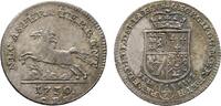 Braunschweig-Calenberg-Hannover 1/6 Taler Georg II. 1727-1760 -