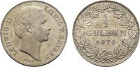 Bayern 1/2 Gulden Ludwig II. 1864-1886 -