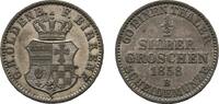 Oldenburg 1/2 Silbergroschen Nicolaus Friedrich Peter 1853-1900 -