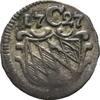 Bayern Einseitiger Pfennig Karl Albrecht 1726-1745 -