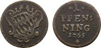 Bayern Cu Pfennig Maximilian III. Joseph 1745-1777 -