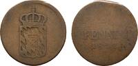 Bayern Cu 2 Pfennig Maximilian I. Joseph 1806-1825 -