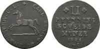 Braunschweig-Wolfenbüttel Cu 2 Pfennig Karl 1815-1830 -
