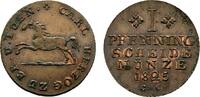 Braunschweig-Wolfenbüttel Cu Pfennig Karl 1815-1830 -