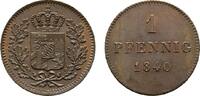 Bayern Cu Pfennig Ludwig I. 1825-1848 -