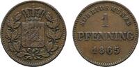 Bayern Cu Pfennig Ludwig II. 1864-1886 -