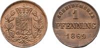 Bayern Cu Pfennig Ludwig II. 1864-1886 -