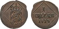 Bayern Cu Heller Maximilian I. Joseph 1806-1825 -
