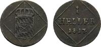 Bayern Cu Heller Maximilian I. Joseph 1806-1825 -