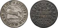 Braunschweig-Wolfenbüttel 1/12 Taler August Wilhelm 1714-1731 -