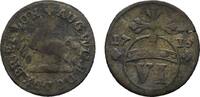 Braunschweig-Wolfenbüttel 6 Pfennig August Wilhelm 1714-1731 -