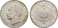 Baden 3 Mark Friedrich II. 1907-1918 -